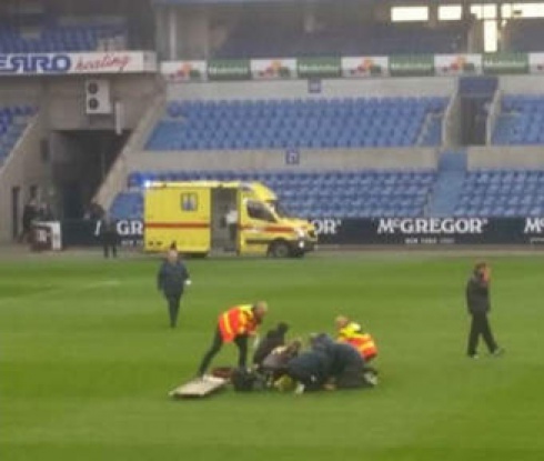 Белгийски футболист получи инфаркт на терена