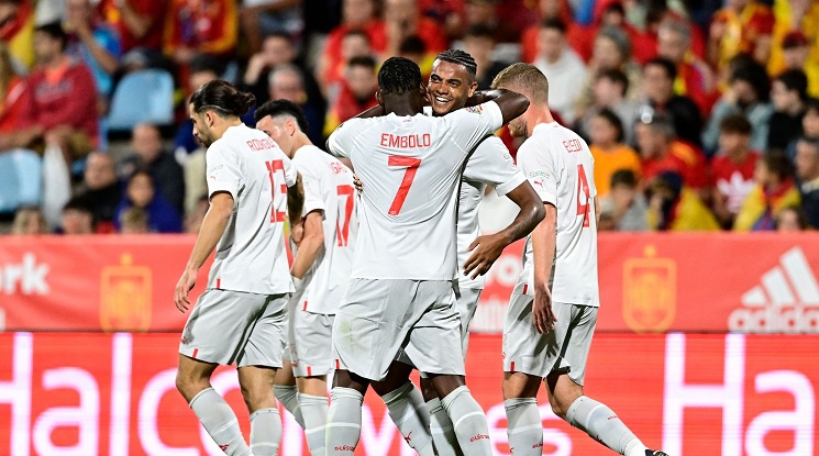 Испания 1:2 Швейцария (репортаж)