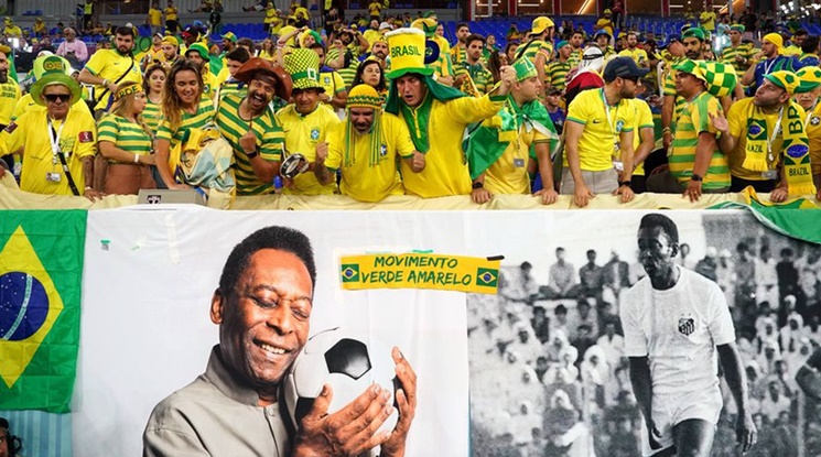 Бразилците посветиха победата на Пеле