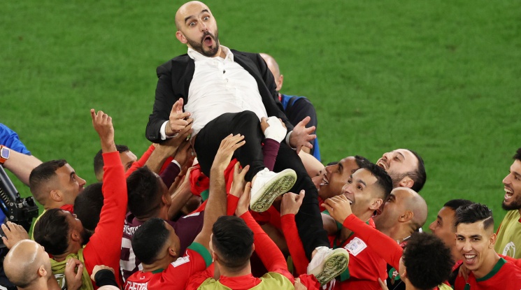 Мароко записа най-важната си победа на световни финали и изхвърли Испания от Мондиал 2022 (видео)