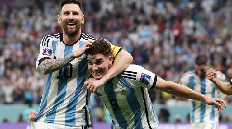 Аржентина преодоля Хърватия с класика и вече чака съперника си на финала (видео)